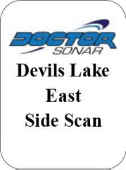 Devils Lake East Side Scan