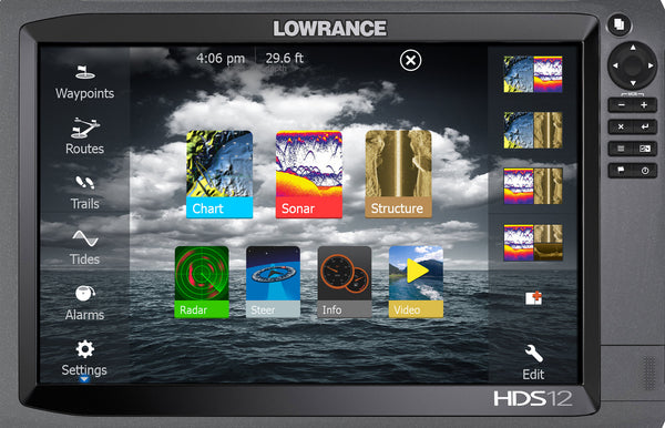 Lowrance HDS Gen 3 Touch DVD