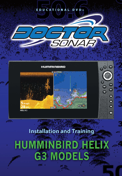 Humminbird Helix Gen 3 Models Training DVD