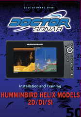 Humminbird Helix Gen 1 and 2 Models Training DVD
